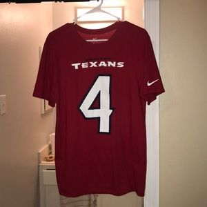 Red Deshawn Watson Houston Texans #4